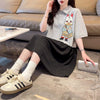 【人気商品再入荷】美人度アップ 好感度UP 海外トレンド カジュアル 全3色 半袖 Tシャツ ＜U-11499＞