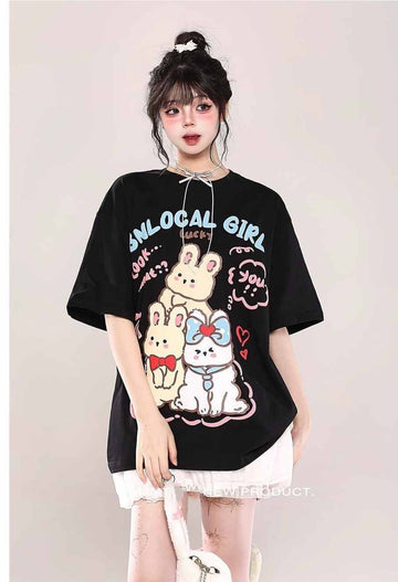 定番シンプル おしゃれ度高め 活躍する優秀アイテム プリント 3色 半袖 Tシャツ <U-10991>