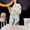 ゆったり感アップ 3色選択可 オシャレ度満点 プリント Tシャツ カットソー＜U-3100＞