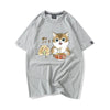 大好評 キュート 人気上昇中 着心地良い カジュアル プリント 全8色 半袖Tシャツ<U-9340>