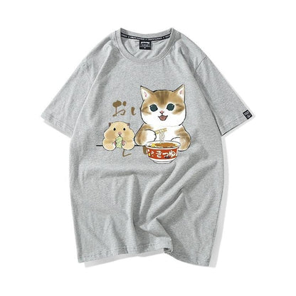 大好評 キュート 人気上昇中 着心地良い カジュアル プリント 全8色 半袖Tシャツ<U-9340>