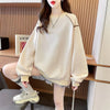 定番シンプル  ワッフル スウェット三色ありトップス＜U-4152＞