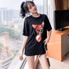 売り切れ必至 アクティブも綺麗も叶う 上品 プリント 全3色 半袖 Tシャツ <U-8990>