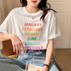 ゆったり感アップ 切り替え オシャレ度満点 プリント Tシャツ カットソー＜U-3404＞