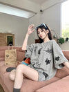 絶対流行 スウィート 早い者勝ち カジュアル Tシャツ<U-11199>