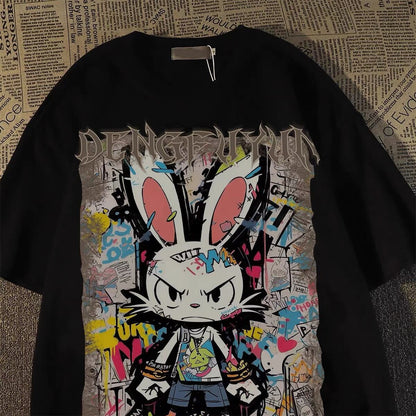 着回し力抜群 特別デザイン カジュアル プリント 全3色 半袖 Tシャツ <U-8810>