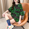 スタイリッシュ プリント 一目惚れ Tシャツ カットソー＜U-3307＞