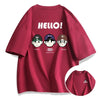 キュート 売り切れ必至 定番シンプル 着回し力抜群 全5色 半袖Tシャツ<U-11642>