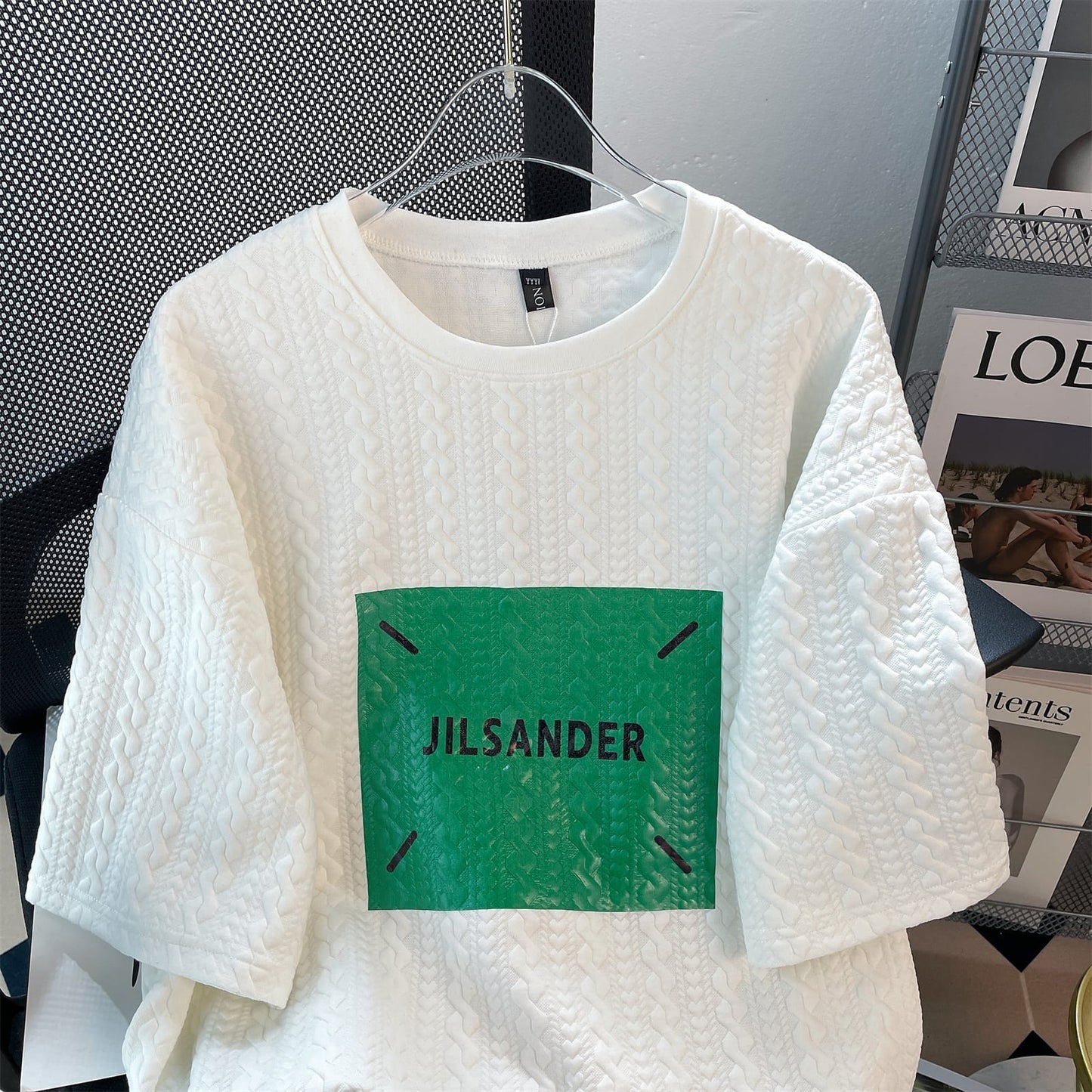 ゆったり感アップ 切り替え 美人度アップ Tシャツ＋ショートパンツ セットアップ＜U-3457＞