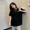 オシャレ度満点 切り替え 一目惚れ プリント Tシャツ カットソー＜U-3560＞