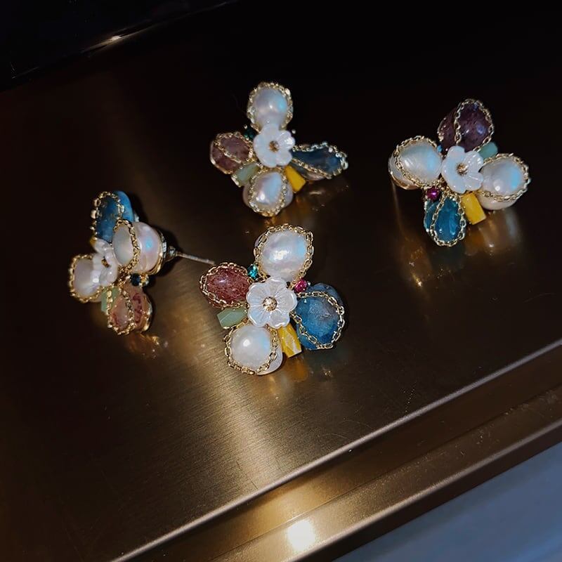 高級感溢れる 美人度アップ ファッション ピアス アクセサリー＜ins-3340＞