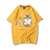 大好評 キュート 人気上昇中 着心地良い カジュアル プリント 全8色 半袖Tシャツ<U-9340>