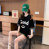 期間限定 プリント全2色 カジュアル 半袖Tシャツ カットソー ＜U-8603＞