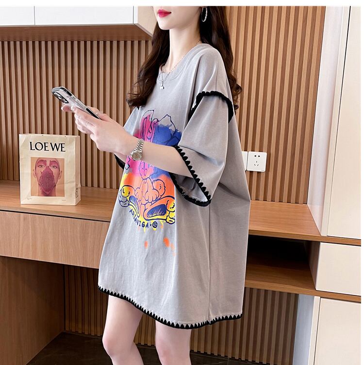 売り切れ必至 ファッション 着心地抜群 プリント 半袖 Tシャツ＜U-8336＞