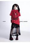 美人度アップ 絶対流行 売れ筋 早い者勝ち カジュアル 2色選択 Tシャツ<U-11522>