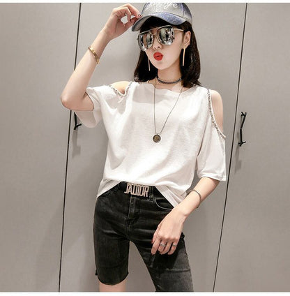 絶対欲しい 好感度UP 海外トレンド カジュアル 全3色 半袖 Tシャツ ＜U-11939＞