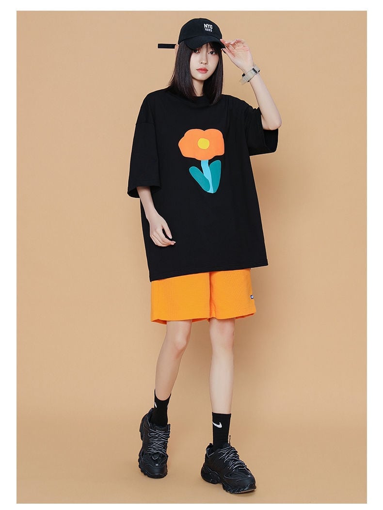 超人気上質  シンプル 半袖Ｔシャツⅹパンツセット<U-8126>