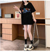 デザイン性と素材感を兼ね備えたゆったり半袖Tシャツ<U-2948>