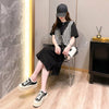 個性的なデザイン プリント 一目惚れ Tシャツ カットソー ワンピース＜U-3490＞