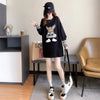 【秋の初めの割引！！】美人度アップ トップス ウサギちゃん 二色 長袖Tシャツ ＜U-4007＞
