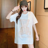 今季大好評 切り替え 着心地抜群 プリント Tシャツ カットソー＜U-3483＞