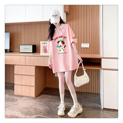 海外トレンド カジュアル 好感度UP 全3色 半袖 Tシャツ ＜U-11197＞