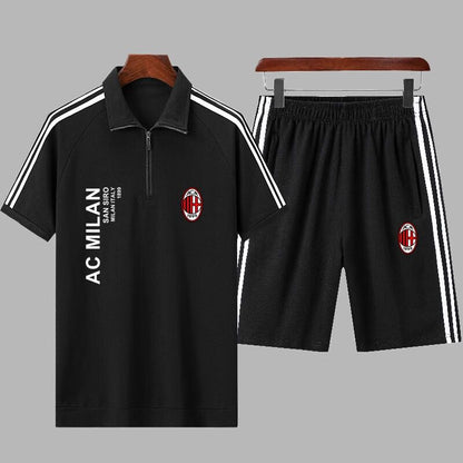 男女兼用 上質 Tシャツ & ショーツ セットアップ U-13225
