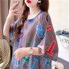 女子マスト 半袖 紫外線対策 ラウンドネック Tシャツ ＜U-8641＞