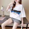 スタイリッシュ アルファベット 一目惚れ Tシャツ カットソー＜U-3168＞