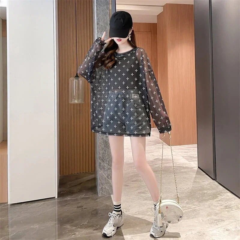 着心地抜群 ラウンドネック 女性力を高める Tシャツ カットソー＜U-3045＞