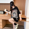 新作 特別デザイン アバンギャルド プリント全3色 半袖Tシャツ カットソー ＜U-8605＞