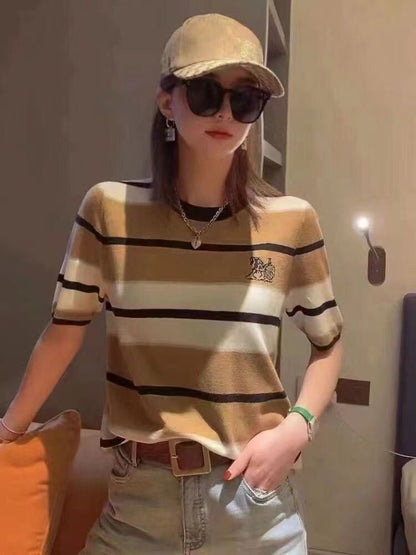 美人度アップ 絶対流行 売れ筋 早い者勝ち カジュアル Tシャツ<U-11254>