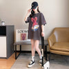 超人気 着心地抜群 オシャレ度満点 プリント全4色 Tシャツ カットソー＜U-8636＞