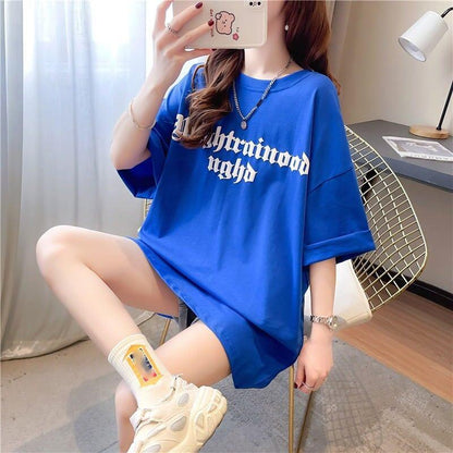 スタイリッシュ 3色選択可 一目惚れ アルファベット Tシャツ カットソー＜U-3060＞