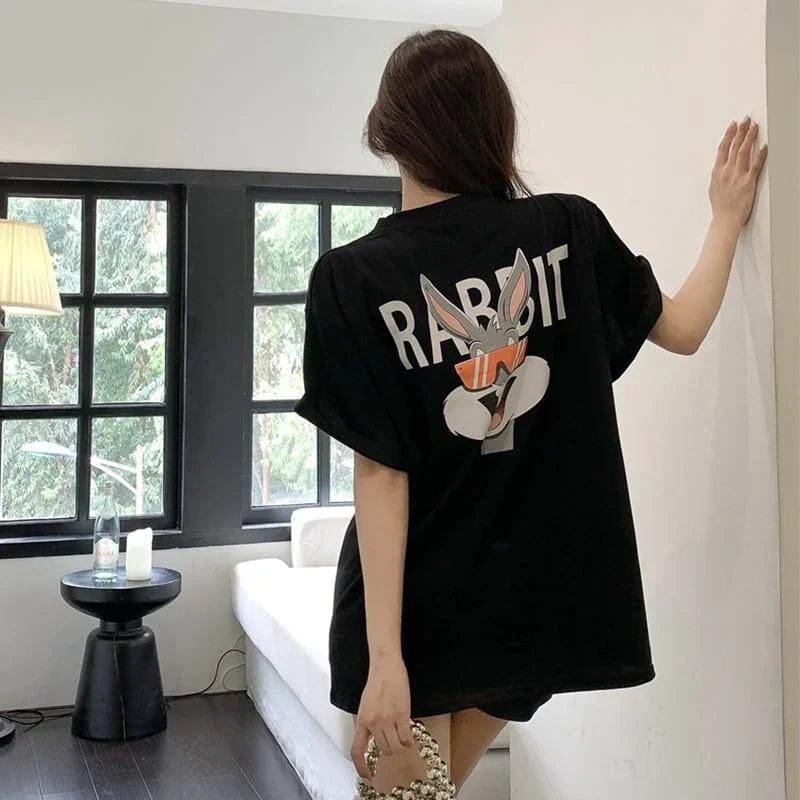 今季大好評 切り替え 美感いっぱい プリント Tシャツ カットソー＜U-3458＞