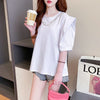 売り切れ必至 簡潔 個性派 ファッション 全3色 半袖Tシャツ<U-8514>