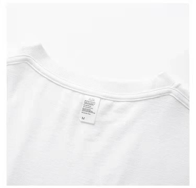 スタイルアップ効果抜群 キュート カジュアル ルーズ プリント全6色 半袖Tシャツ<U-8970>