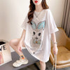 今季大好評 切り替え 美感いっぱい プリント Tシャツ カットソー＜U-3495＞