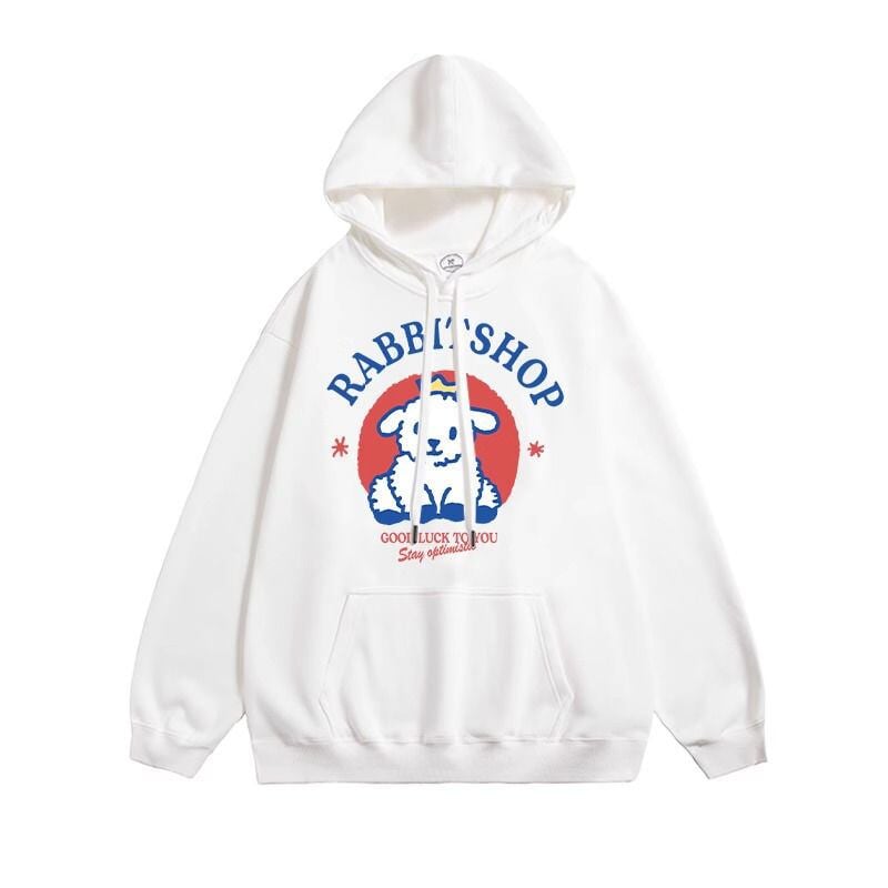 【裏起毛】 肌触り抜群 sweet系可愛い カジュアル プリント 8色選択 男女兼用 パーカー<U-10606>