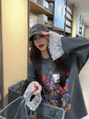 【半額！期間限定！！】個性派 元主役級 美人度アップ 気いっぱい 好感度UP 全2色 スウェット<U-10780>