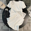 今季マストバイ 個性派 ファッション 半袖Ｔシャツⅹパンツセット<U-11568>