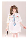 定番シンプル 絶対流行 今季マストバイ 早い者勝ち カジュアル 2色選択 Tシャツ<U-11664>