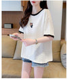 売り切れ必至 ファッション カジュアル 全3色 半袖Tシャツ<U-8507>