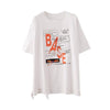 個性的なデザイン プリント 一目惚れ Tシャツ カットソー トップス＜U-3282＞