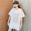 今季大好評 切り替え 着心地抜群 プリント Tシャツ カットソー＜U-3483＞