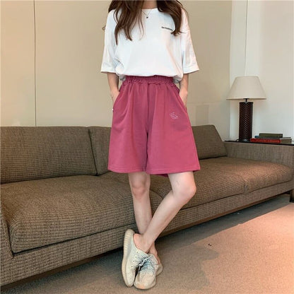ゆったり感アップ ハイウエスト オシャレ度満点 パンツ ボトムス＜U-3673＞