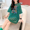 ゆったり感アップ プリント オシャレ度満点 Tシャツ カットソー＜U-3331＞