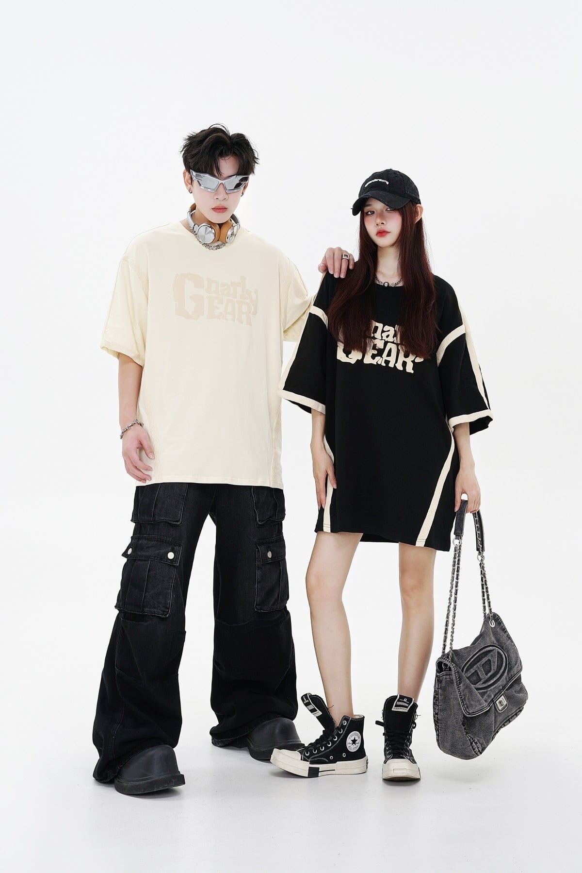 売り切れ必至 個性派 人気商品再入荷 上質 半袖Tシャツ 全2色 男女兼用<U-4907>