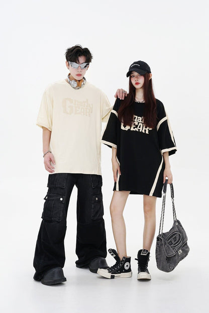 売り切れ必至 個性派 人気商品再入荷 上質 半袖Tシャツ 全2色 男女兼用<U-4907>