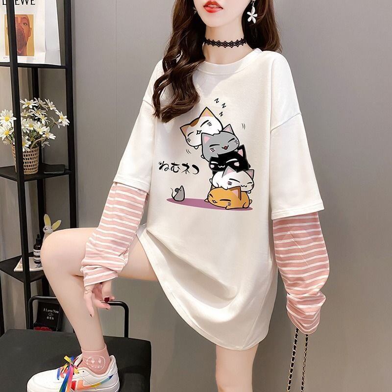 今季マストバイ ファッション カジュアル スウィートTシャツ<U-6507>